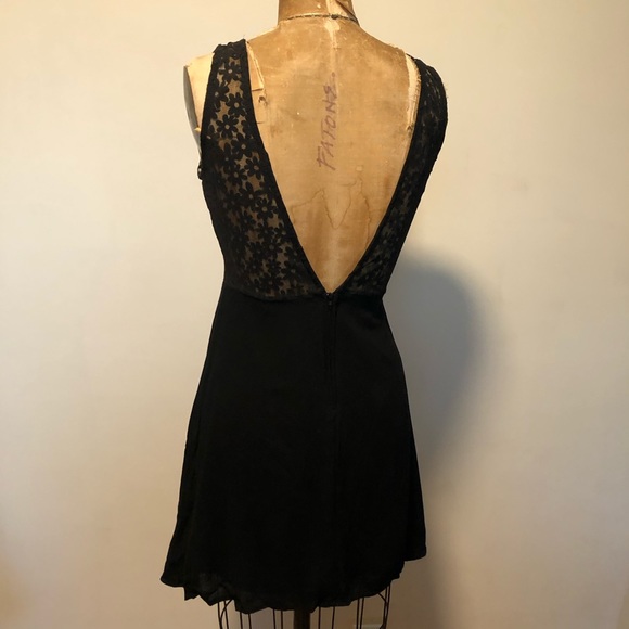 Solemio Dresses Daisy Lace Babydoll Dress With Peter Pan Collar